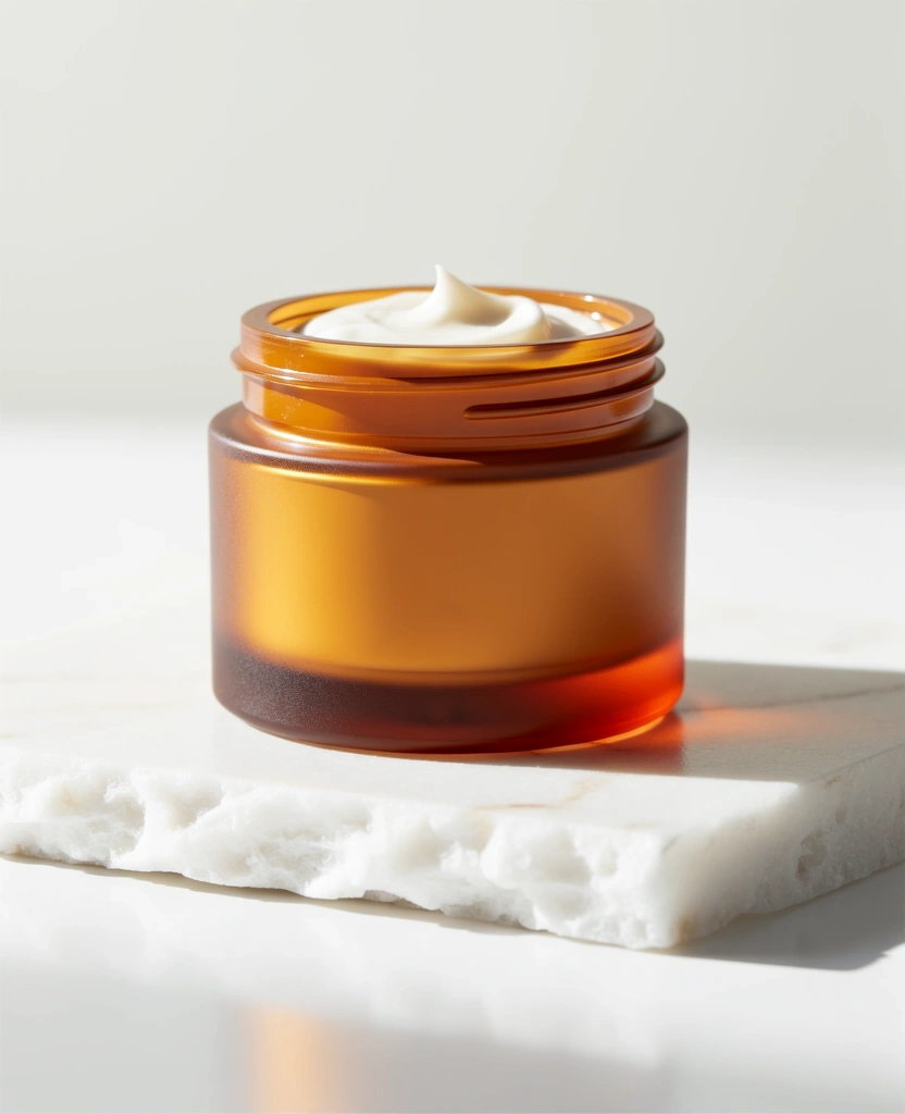 Premium skin rejuvenation cream container