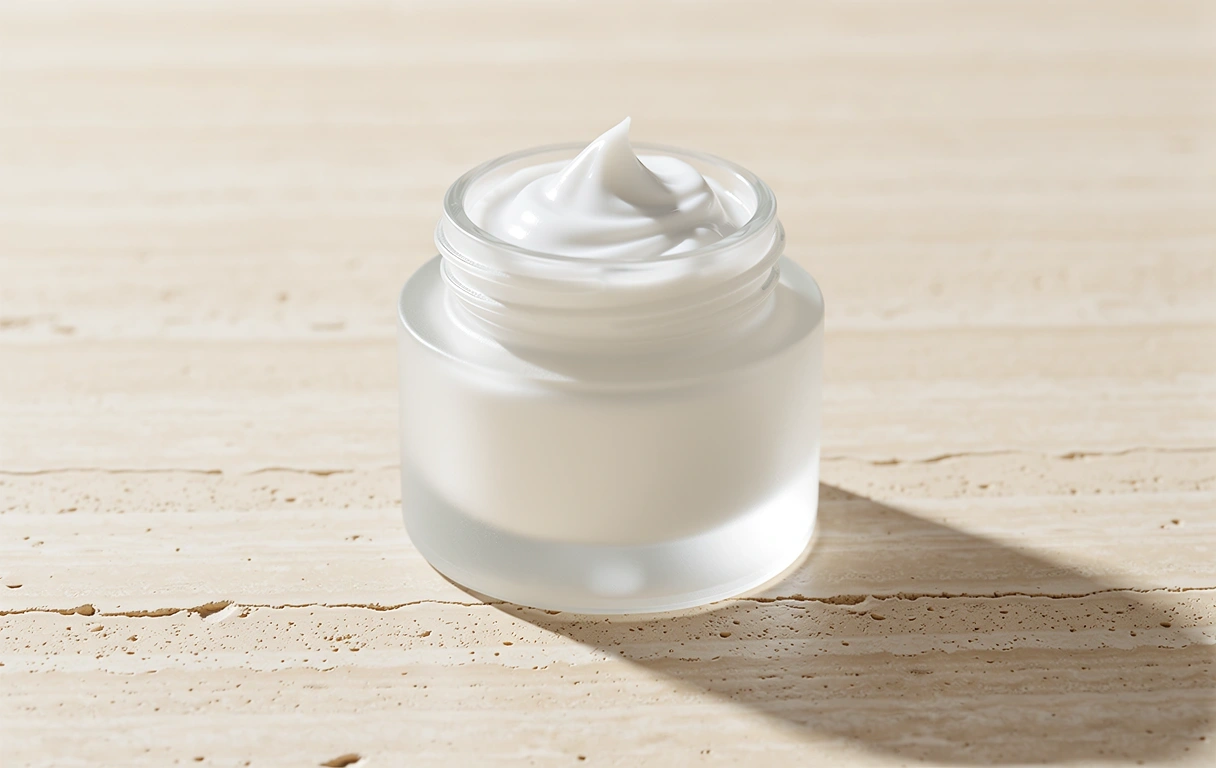 Premium skin care product representation